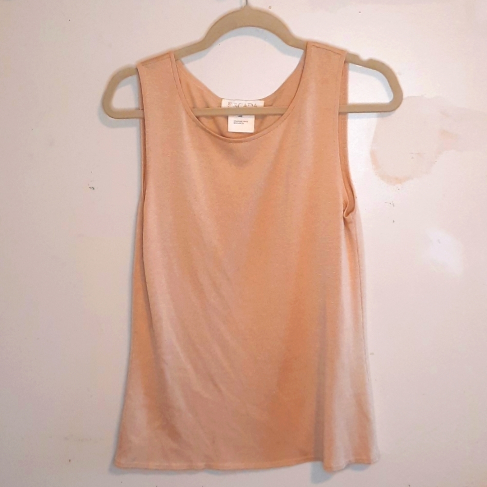 Tan Escada Magaretha Ley Top
